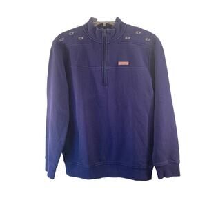 VINEYARD VINES Woman’s Whale Embroidered Shep Shirt / Size: XS